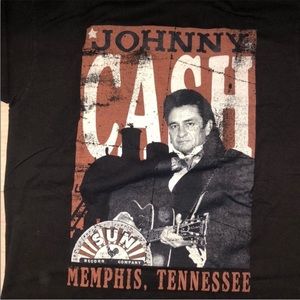 Rare Vintage Johnny Cash Sun Records Tee
